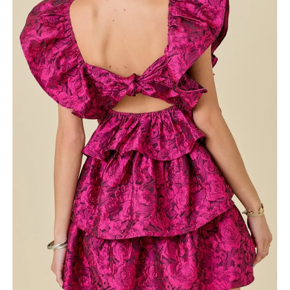 Mariposa Ruffle Dress - Picture 2 of 4